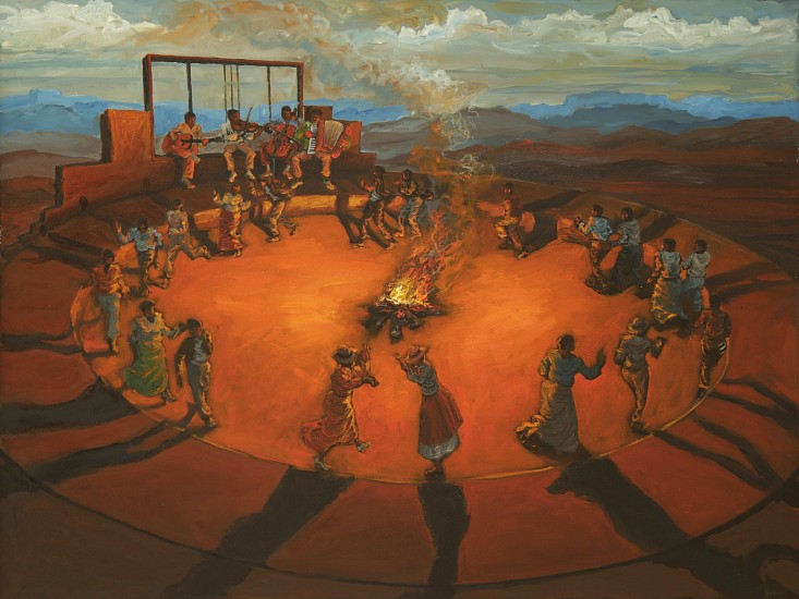 NDIKHUMBULE NGQINAMBI, UMDANISO
2025, Oil on Canvas