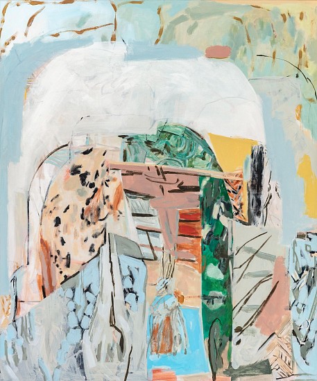 JEANNE HOFFMAN, HOW TO BUILD A CLOUD: INSTRUCTIONS
2026, ACRYLIC ON ITALIAN COTTON