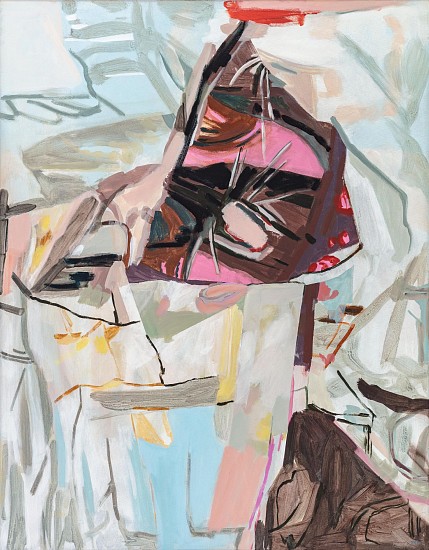 JEANNE HOFFMAN, ANIMAL SENSE OF TIME (2)
2026, ACRYLIC ON ITALIAN COTTON