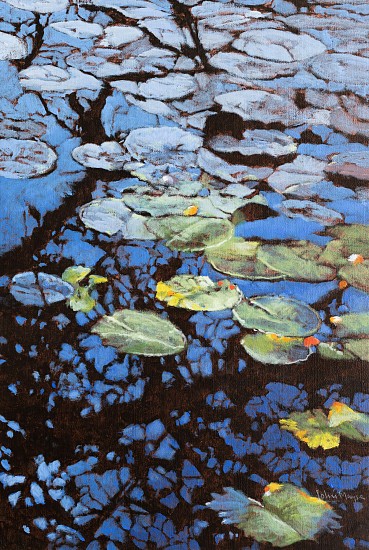 JOHN MEYER, A DARK POND (20126)
2026, Mixed Media on Canvas