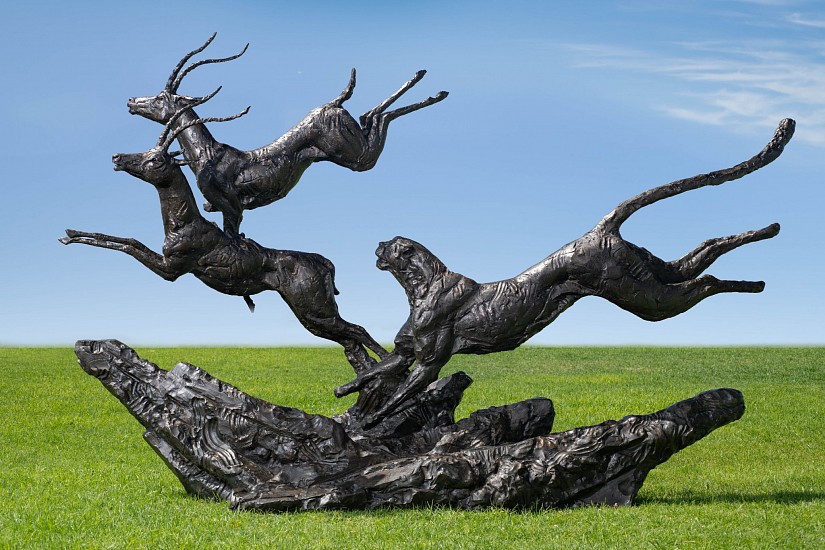 DYLAN LEWIS, S506 CHEETAH CHASING IMPALAS
2025, Bronze