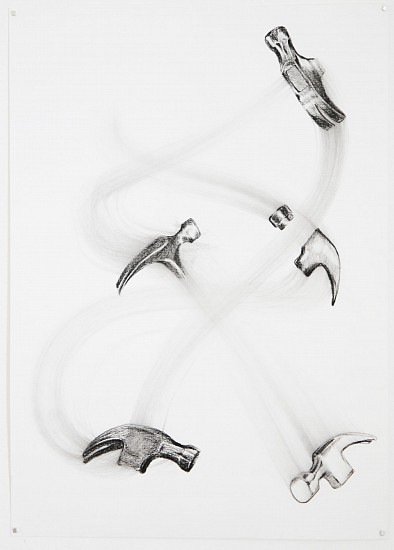 WARREN MAROON, THE HANDSHAKE'S NOT WORTH THE GRIP 19
2026, CHARCOAL ON FABRIANO