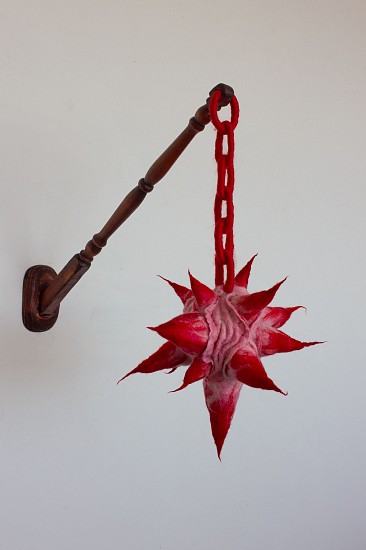 HANNAH MACFARLANE, PLAY NICE
2026, MERINO AND CORRIEDALE WOOL, WOOD AND WIRE