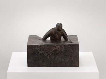 florian wozniak path ed. of 8 bronze 25 x 29.5 x 29.5 cm mr c mike hall 1