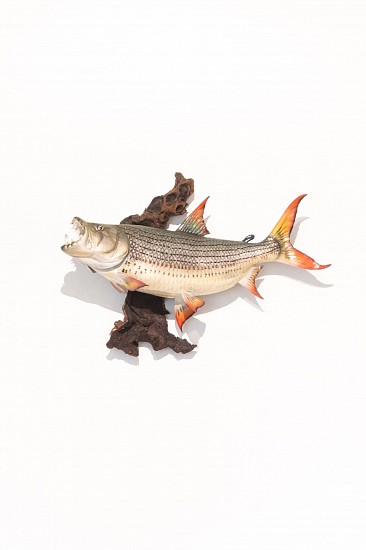 MATT WATT, BAD LIE
2026, FIBREGLASS, ACRYLIC PAINT, EPOXY RESIN, DRIFTWOOD AND GOLF BALL