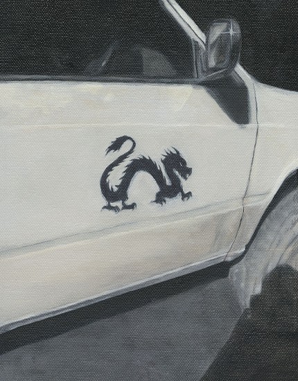 SHAYNA ARVAN, BAKKIE IN RHEEDE STREE
2026, Oil on Canvas