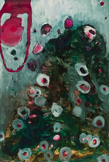 BEEZY BAILEY, FALLING OUT OF THIS WORLD INTO ANOTHER WORLD
2026, Mixed Media on Canvas