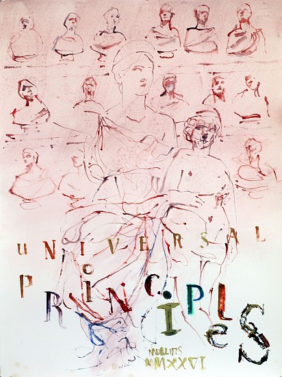 NIGEL MULLINS, UNIVERSAL PRINCIPLES
2025, Acrylic on Paper