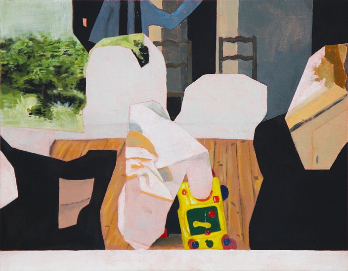 JADEN WELLS, UNTITLED
2022, ACRYLIC ON CANVAS BOARD