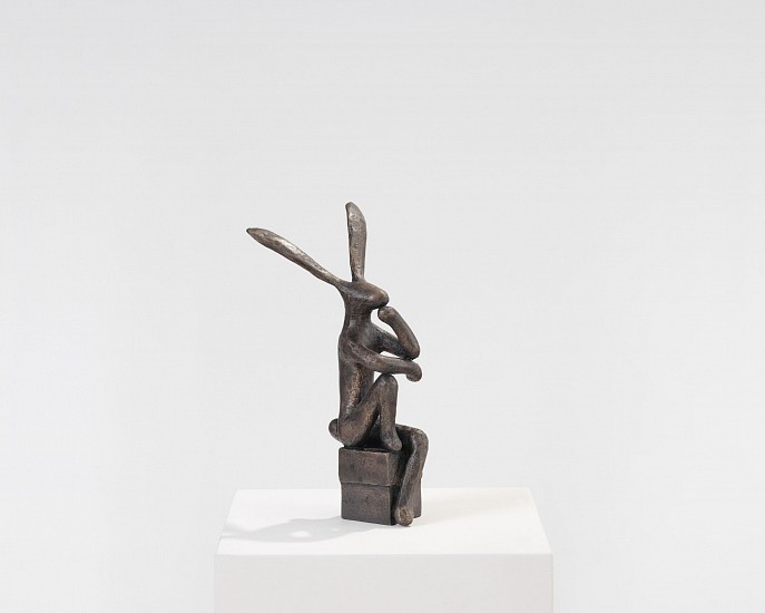 GUY DU TOIT, THINKER ON A BOX II (SMALL)
2026, Bronze