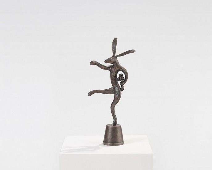 GUY DU TOIT, FLOWER HARE (SMALL)
2026, Bronze