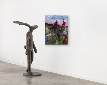 rabbit 141cm with 75cm artwork