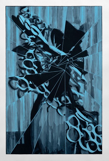 SANELL AGGENBACH, CHROMA 7
2026, OIL ON PAPER